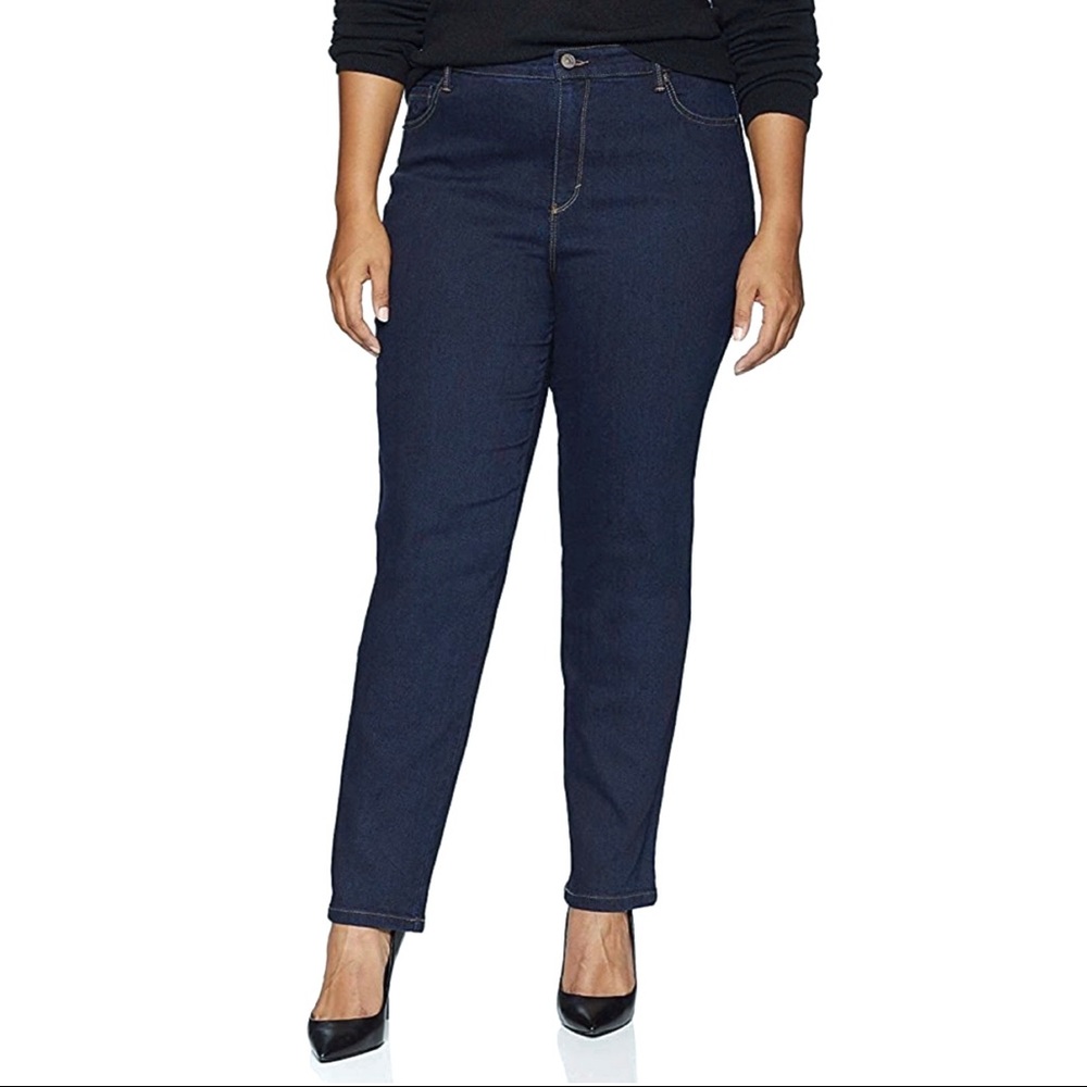 Gloria Vanderbilt Amanda Classic High Rise Jeans Size 14 Short